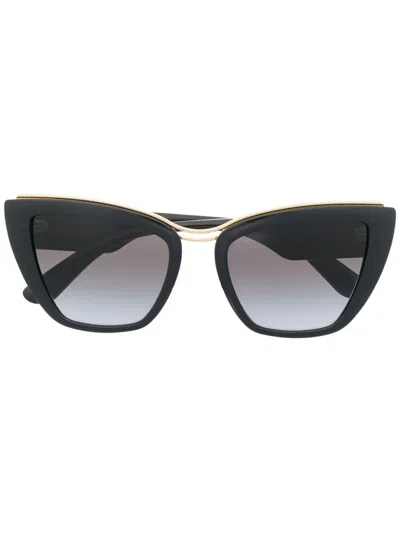Dolce & Gabbana Cat-eye Sunglasses In Black