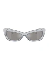 Dolce & Gabbana Dolce&gabbana Woman Sunglasses Dg4467b In Transparent Silver