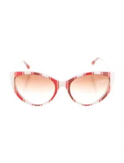 Pre-owned Dolce & Gabbana Cat-eye Gradient Sunglasses