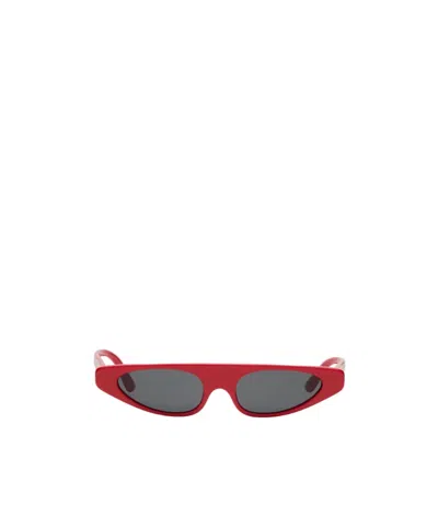 Dolce & Gabbana Cateye Sunglasses In Red