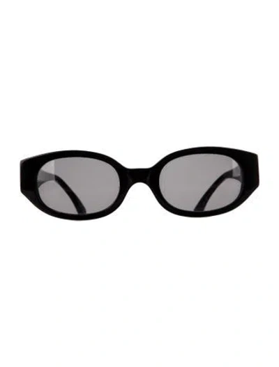 Pre-owned Dolce & Gabbana Cat-eye Tinted Sunglasses In Black