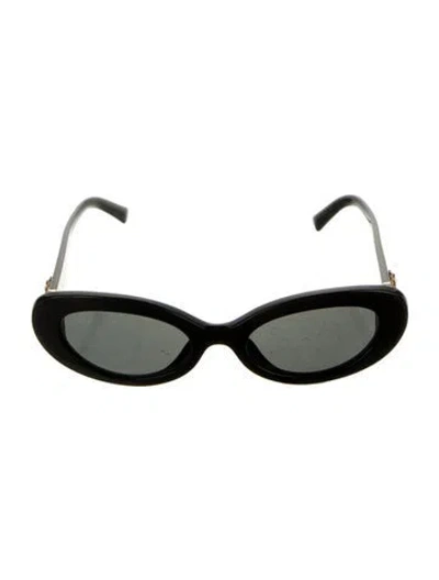 Pre-owned Dolce & Gabbana Cat-eye Tinted Sunglasses In Black