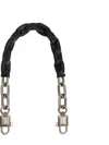 Dolce & Gabbana Chain Bag Charm In Silver