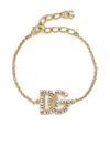 Dolce & Gabbana Chain-link Brass Bracelet In Gold