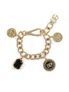 Dolce & Gabbana Like A Virgin Rope Charm Bracelet In Gold