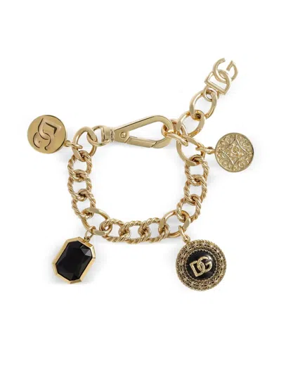DOLCE & GABBANA CHAIN-LINK CHARM BRACELET