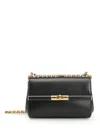 Dolce & Gabbana Mini Marlene City Shoulder Bag In Grained Leather