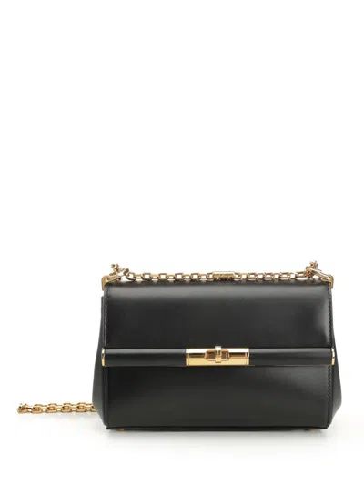 Dolce & Gabbana Chain Shoulder Bag Crossbody Bags Black