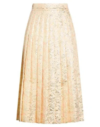 Dolce & Gabbana Chambray Tie-waist Shirtdress Woman Midi Skirt Blush Size 8 Polyester, Polyamide, Me In Pink