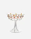 Dolce & Gabbana Champagne Glass In Multicolor