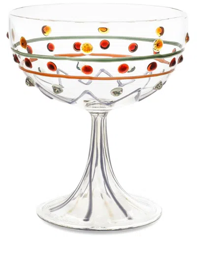 Dolce & Gabbana Champagnerglas In Weiss