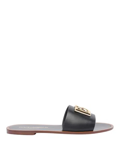 Dolce & Gabbana Slide Leather