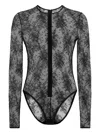 Dolce & Gabbana Lace Body In Animal Print