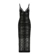Dolce & Gabbana Calf-length Stretch Chantilly Lace Slip Dress