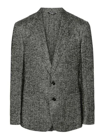Dolce & Gabbana Casual Jacket In Multicolour