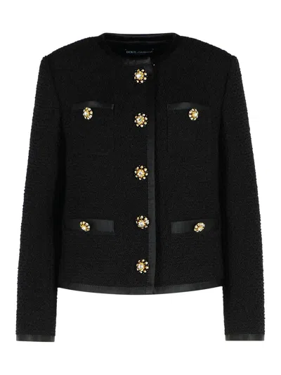 DOLCE & GABBANA CHAQUETA CASUAL - NEGRO