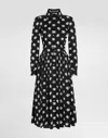 Dolce & Gabbana Dress With Dg Print In Multicolor