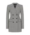 Dolce & Gabbana Check Pattern Jacket In Gray