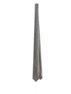 Dolce & Gabbana Check-pattern Pointed Tie In Gray