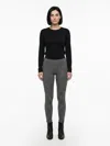 Dolce & Gabbana Checked Polyamide Leggings In Multi