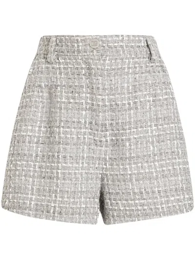 DOLCE & GABBANA CHECKED SHORTS