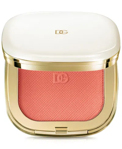 Dolce & Gabbana Cheeks & Eyes Match Blush & Eyeshadow Powder In 02 Joyful Peach