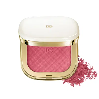 Dolce & Gabbana Cheeks & Eyes Match Long-lasting Powder Blush With Italian Raspberry 04 Cheerful Pink 0.28 Oz/8 G