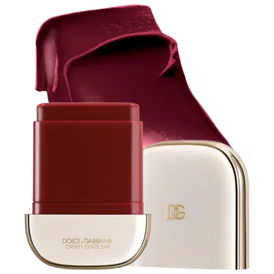 Dolce & Gabbana Cherry Glaze Bar 24h Lasting Glow & Waterproof Cream Blush Stick With Vegan Collagen 05 Whymsical Be