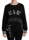 Dolce & Gabbana Chic Black Sequined Cotton Women's Sweater In Black