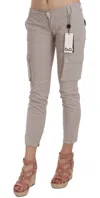 Dolce & Gabbana Casual Fitted Khaki Trousers Pants In Green