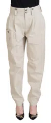 Dolce & Gabbana Elegant Beige Cotton Trousers In Beige