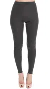 Dolce & Gabbana Chic Gray High Waist Cashmere Tights Pants