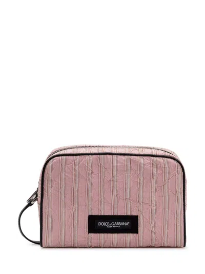 Dolce & Gabbana Chic Handbag With Zip Closure In Pink