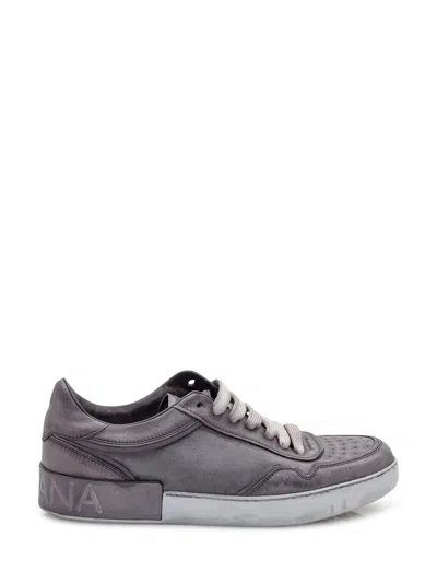 Dolce & Gabbana Stylish Leather Sneakers In Nero