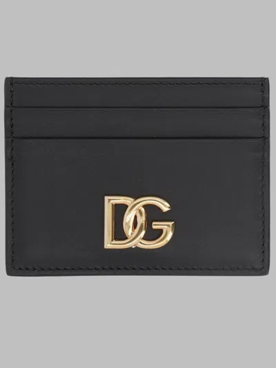 Dolce & Gabbana Chic Mini Wallet In Black