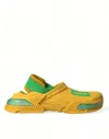 Dolce & Gabbana Chic Rubber Clogs Slippers In Lush Colors