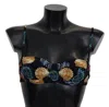 Dolce & Gabbana Chic Seashell-print Bikini Women's Top