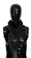 Dolce & Gabbana Chic Woolen Embroidered Men's Women's Scarf In Black
