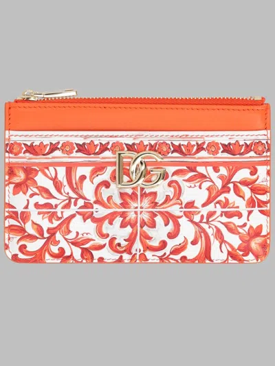 Dolce & Gabbana Chic Zip Around Wallet - Mini In Yellow