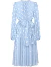 Dolce & Gabbana Logo Dress In Blue