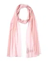 Dolce & Gabbana Chiffon Silk-blend Scarf In Pink