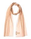 Dolce & Gabbana Chiffon Silk-blend Scarf In Neutral