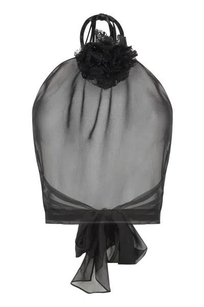 DOLCE & GABBANA CHIFFON TOP