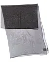 Dolce & Gabbana Chiffon Veil Scarf In Black