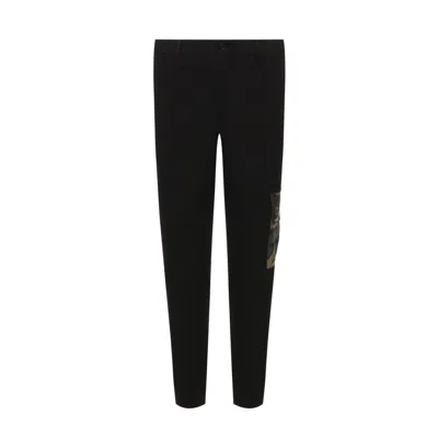 Dolce & Gabbana Chino Trousers In Black