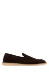 Dolce & Gabbana Suede Loafers In Brown