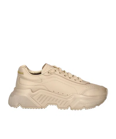 Dolce & Gabbana Chunky Sneakers In Nude