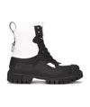 Dolce & Gabbana Chunky Sole Ankle Boots In Black