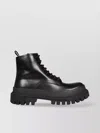 Dolce & Gabbana Studded Calfskin Hi-trekking Ankle Boots
