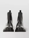 Dolce & Gabbana Brushed Leather Chelsea Boots